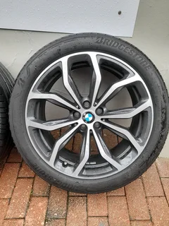 20&#34; BMW x3 Go1 Oem mags and tyres