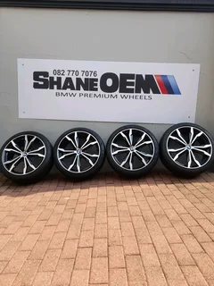 20" BMW x1 x2 Oem mags and tyres