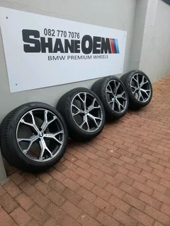 21&#34; BMW x5, x6 Oem mags and tyres