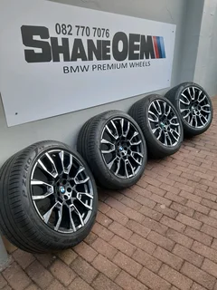 21&#34; BMW x5 Go5 Oem mags and tyres