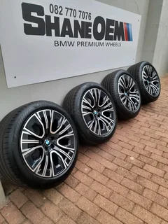 20" BMW x3 g45 g70 Oem mags and tyres