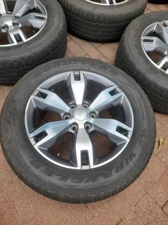 20" Ford Ranger/Everest Oem mags and tyres