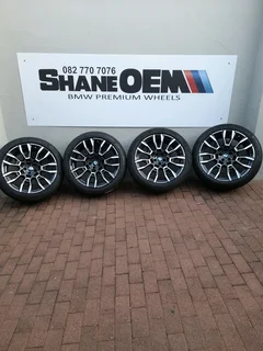 21" BMW x5 Go5 Oem mags and tyres
