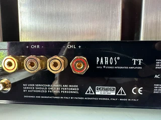 Pathos TT anniversary pure Class A tube integrated amplifier