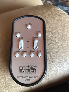 Mark Levinson No. 383 integrated amplifier original remote  control