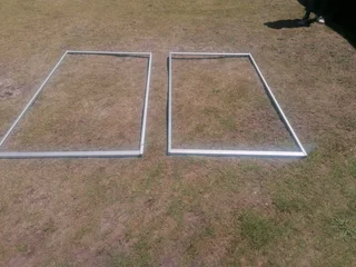 Tri slide shower doors with frames