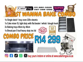 I Just Wanna Bake Combo