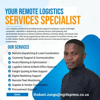 Remote Logistics Services Specialist