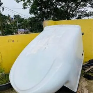 High Volume Courier canopy for NP200 and white in color