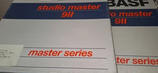 Reel to Reel 10&#34; inch reels with 1/4 inch BASF tapes
