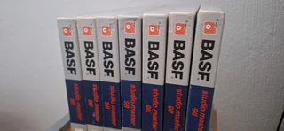Reel to Reel 10&#34; inch reels with 1/4 inch BASF tapes