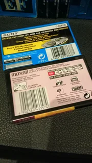 Sony and Maxell Cassette  tapes