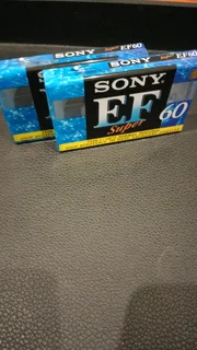 Sony EF 60 Super Cassette Tapes
