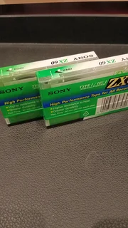 Sony ZX 60 Cassette Tapes