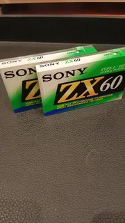Sony ZX 60 Cassette Tapes