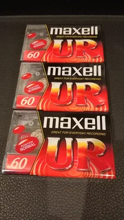 Maxell UR 60 Cassette Tapes