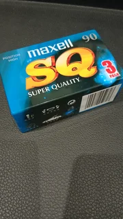 Maxell Sq90 Cassette Tapes 3pack
