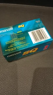 MAXELL SQ90 Cassette Tapes 3Pack