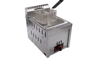 6L single gas fryer