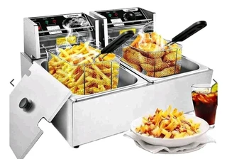 Double electric fryer