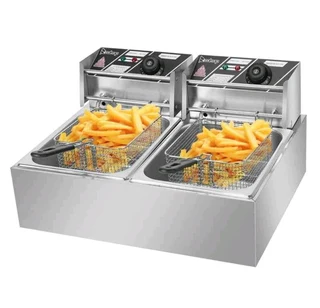 Double electric fryer