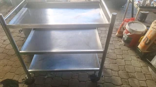 Stainless steel trolly