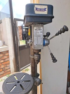 12 speed press drill