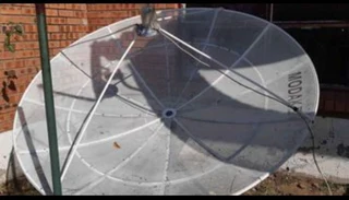 Big satellite  dish