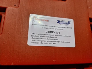 Timing toolkit for Mercedes