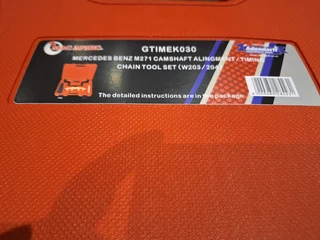 Timing toolkit for Mercedes