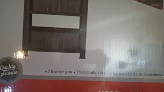 One electric plate 3 gas burners