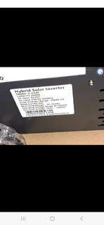 Hybrid solar inverter