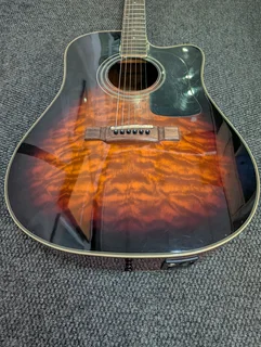 WASHBURN D10SCE HERITAGE 10 SERIES SEMI ACOUSTIC GUITAR