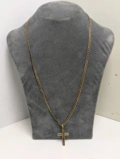 9CT GOLD CURB LINK CHAIN