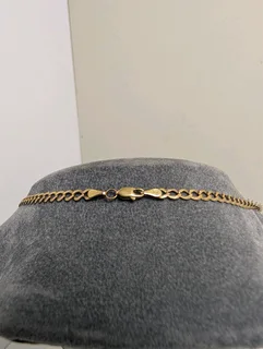 9CT GOLD CURB LINK CHAIN