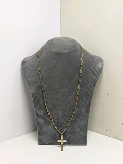 9CT GOLD CURB LINK CHAIN