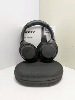 Sony Overhead Headphones | Wh-1000Xm4 | Wireless | Noise Cancelling | Black
