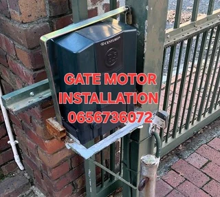 Gate motor installation in brakpan