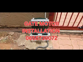 Gate motor installation in sunninghill
