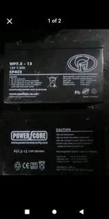 12 volts batteries