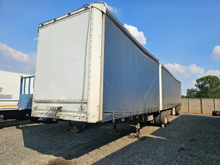 Used 2017 Afrit Superlink Tautliner Trailer For Sale