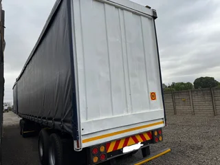 USED 2015 TOHF SUPERLINK TAUTLINER TRAILER FOR SALE