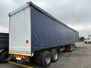 USED 2015 TOHF SUPERLINK TAUTLINER TRAILER FOR SALE