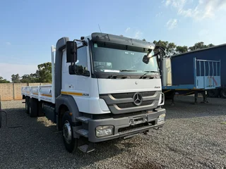 USED 2015 MERCEDES-BENZ 2628 AXOR WITH 8.5M DROPSIDE BODY FOR SALE