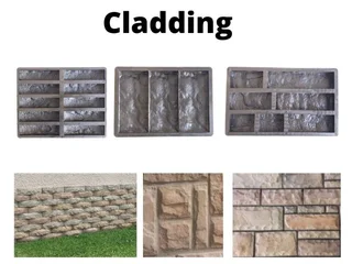 Paving moulds for DIY cement paving, patios, pathways, driveways and wall décor
