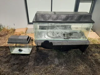 Two Fish tanks in good condition