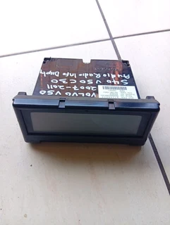 2007-2011 volvo v50 s40 c30 audio radio info display
