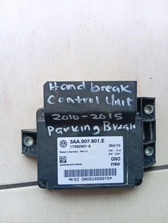 2010-2015 vw passat parking handbreakcontrol unit