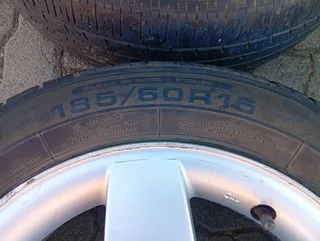 4 Peugeot 207 15inch rims and tyres for sale in good condition