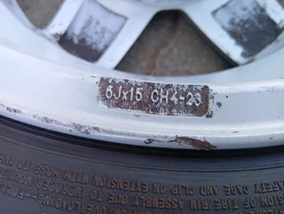 4 Peugeot 207 15inch rims and tyres for sale in good condition